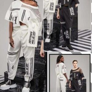 H4 brand new black funky sport  pants